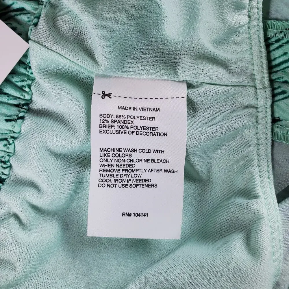 DSG‎ Womens Size XL Mid Rise Running Shorts Lined Hashtag Teal 3in Inseam New